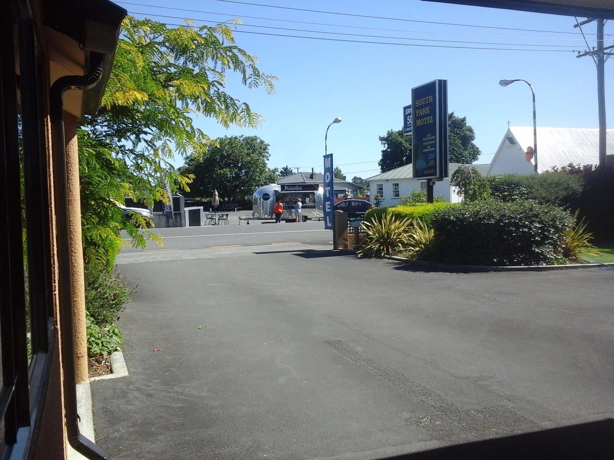 South Park Motel Masterton Exteriér fotografie